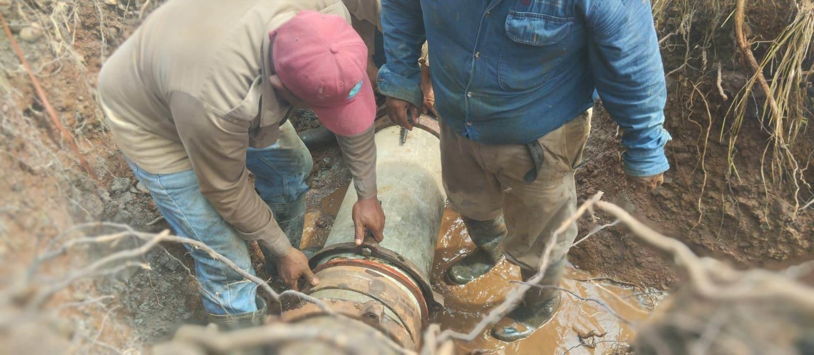 Este problema dejó sin agua a Acayucan por más de 24 horas