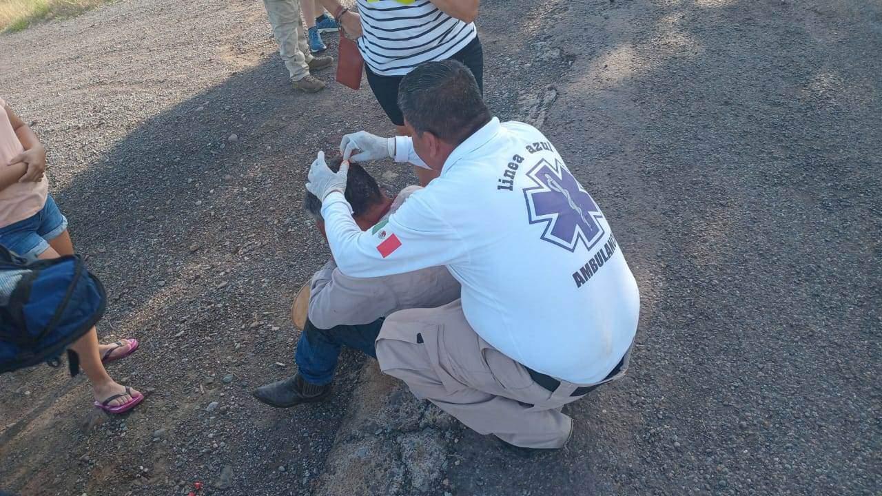 Chocan dos motocicletas en Actopan, Veracruz