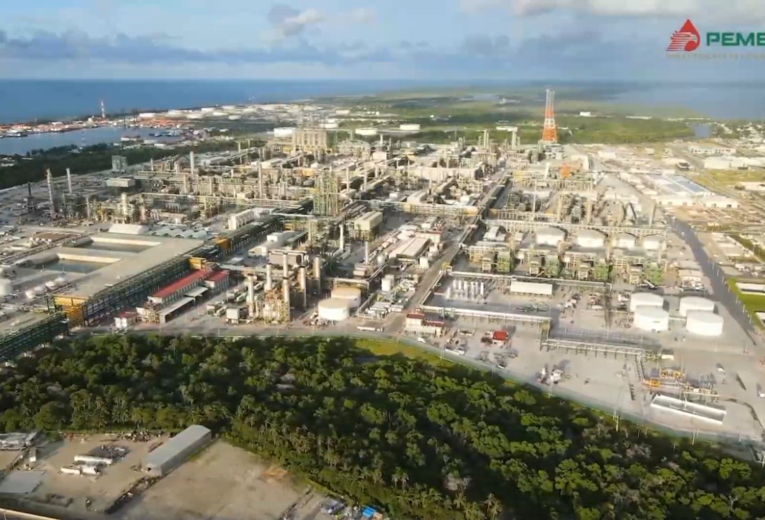Refinería Olmeca de Dos Bocas inicia producción a plena capacidad