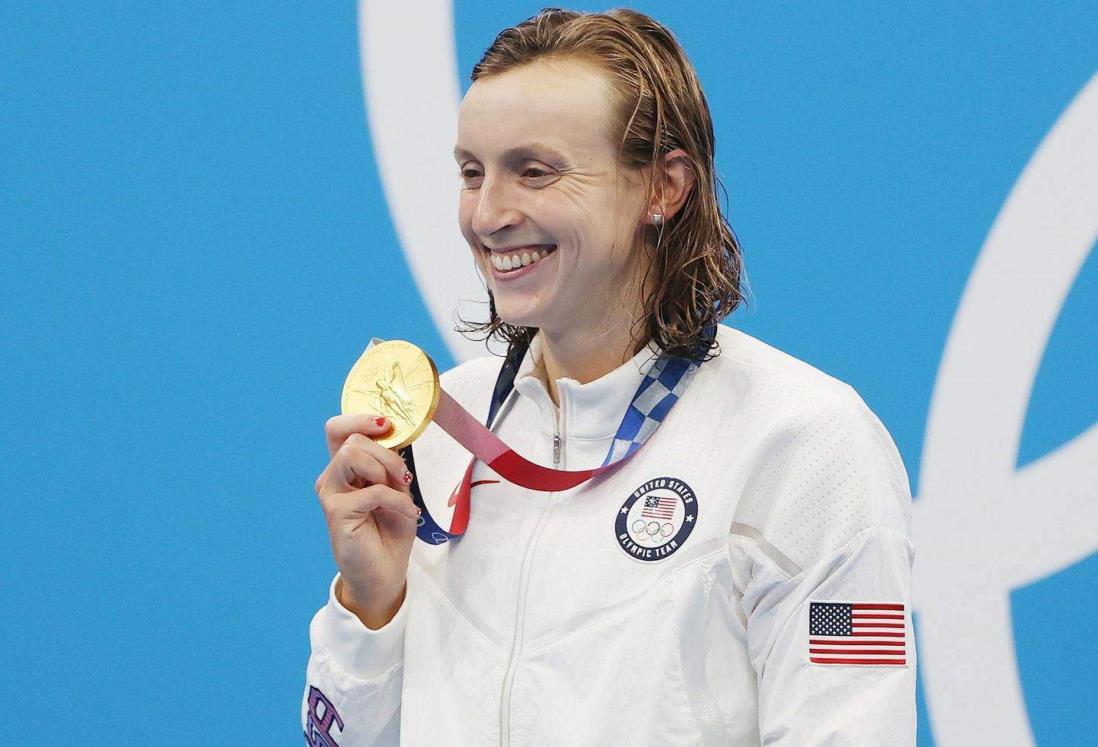 Alcanza Katie Ledecky marca de máximas medallistas