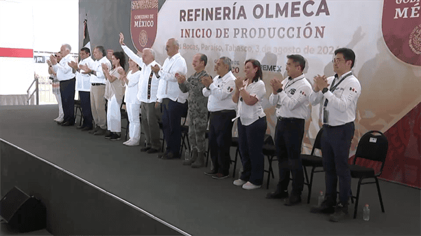 Refinería Olmeca de Dos Bocas inicia producción a plena capacidad