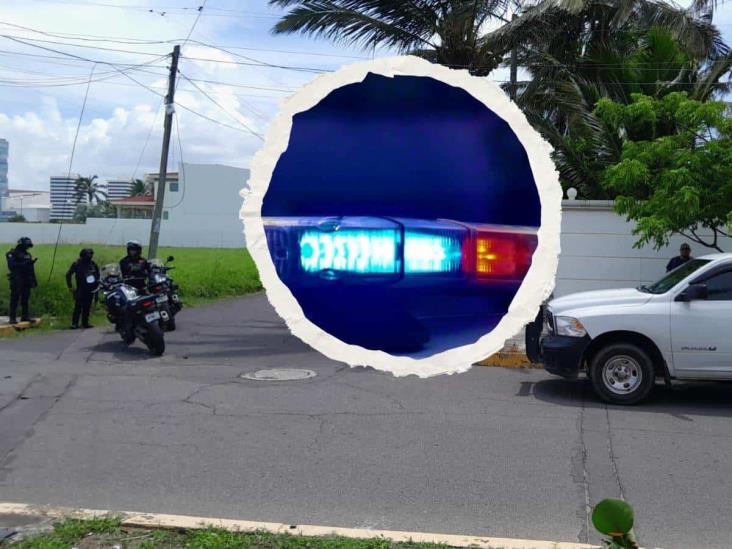 Presunto asalto desata fuerte operativo en Boca del Río