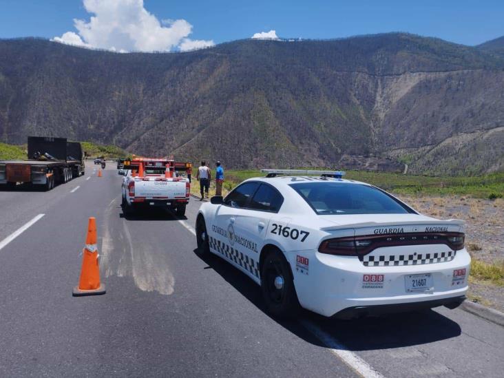 Vehículo fantasma atropella y mata a persona sobre autopista Córdoba- Orizaba