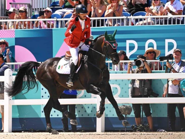 París 2024: Mexicano Andrés Azcárraga va por una medalla en salto ecuestre