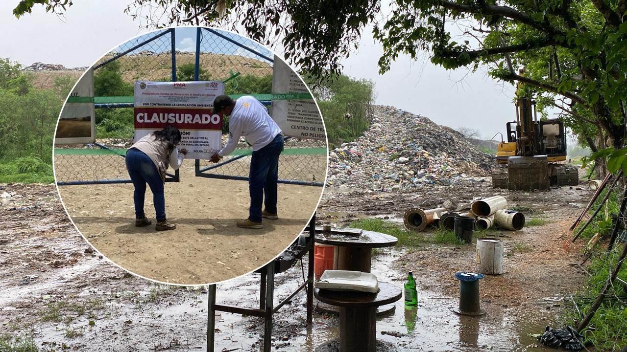 Tras clausura de relleno sanitario en Acayucan; estos municipios son afectados