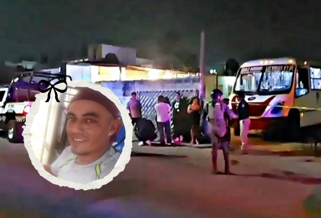 Exige justicia por el crimen de su hijo en un camión urbano de Veracruz