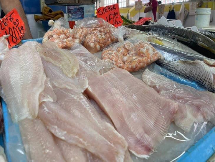 Estos pescados y mariscos han bajado de precio en Veracruz