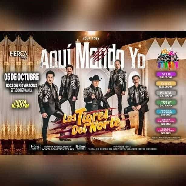 Cuáles son los conciertos en Veracruz de agosto a diciembre de 2024