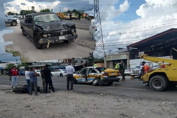 Fuerte accidente automovilístico en Rancho Trejo, Amatlán; hay un lesionado