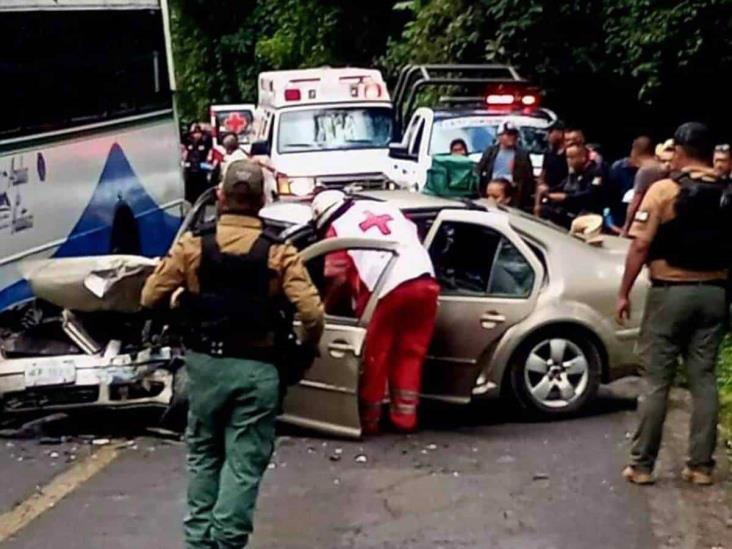 Accidente en carretera Huatusco-Totutla: de 13 lesionados, 7 siguen hospitalizados