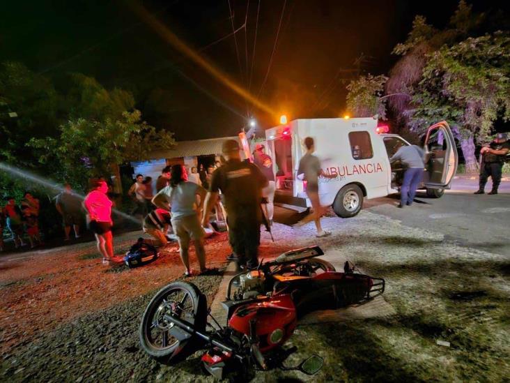 Grave, motociclista tras derrapar en Colipa