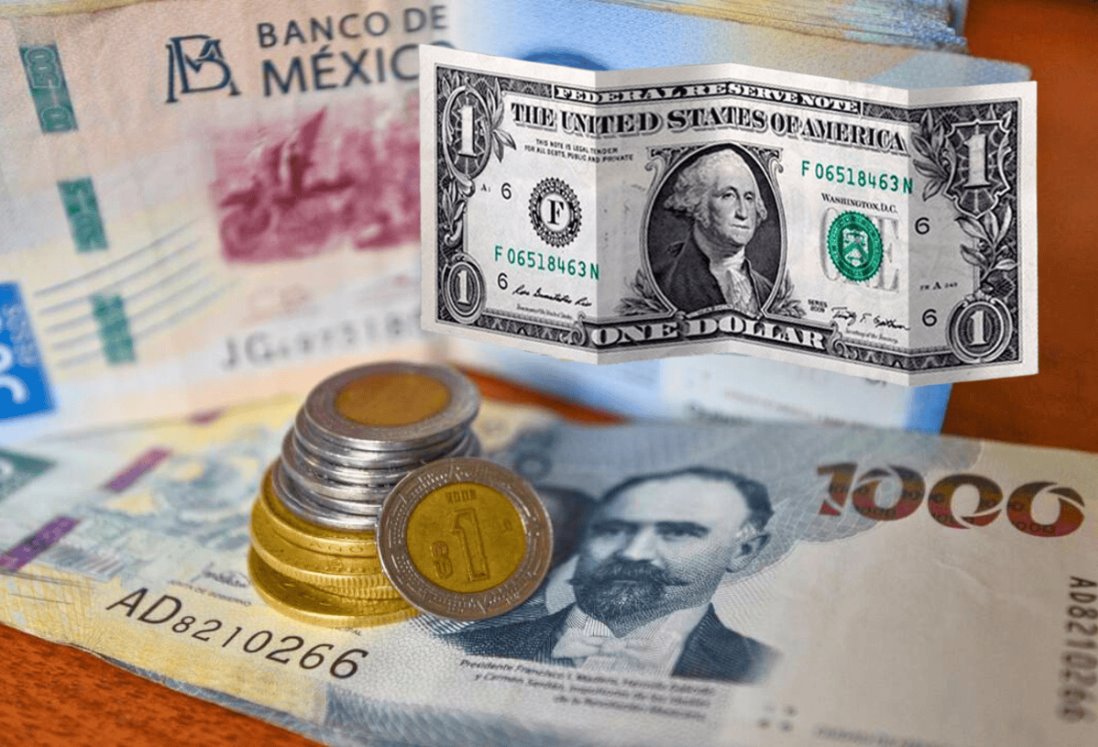 Peso mexicano cae frente al dólar; rebasa los 20 pesos este 05 de agosto