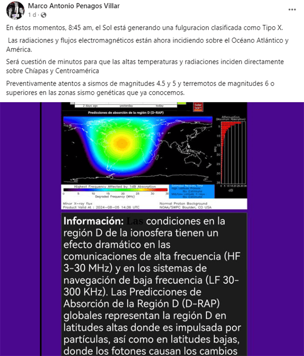 Geofísico predijo el sismo de ayer en Chiapas; no fue el primero que acertó