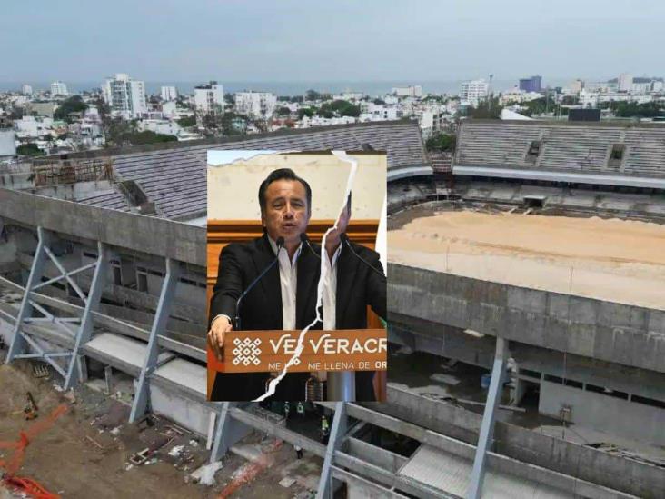 No hay desfalco en construcción en estadio de fútbol, dice Cuitláhuac García