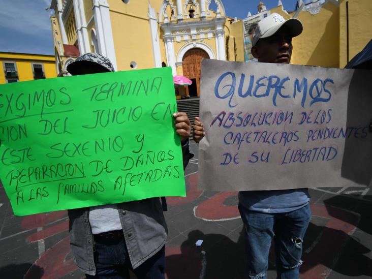 Que haya reparación del daño, exigen cafetaleros veracruzanos encarcelados (+Video)