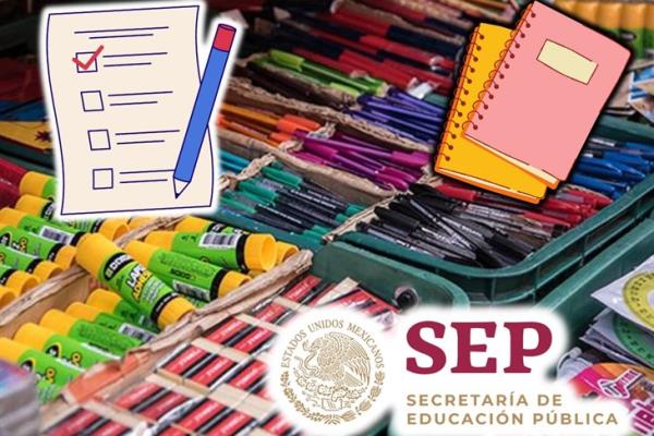 Esta es la lista oficial de útiles escolares para el regreso a clases 2024-2025