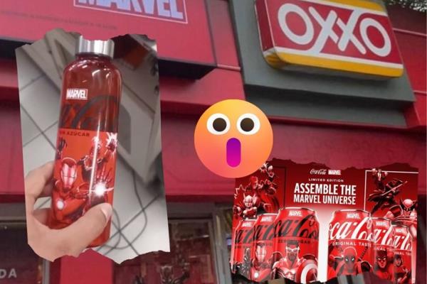 Así puedes conseguir los termos coleccionables de Marvel y Coca-Cola en OXXO