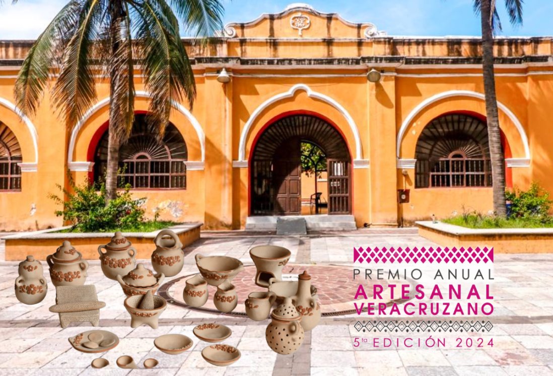 100 piezas artesanales de culturas de Veracruz competirán por el Premio Anual Artesanal Veracruzano 2024