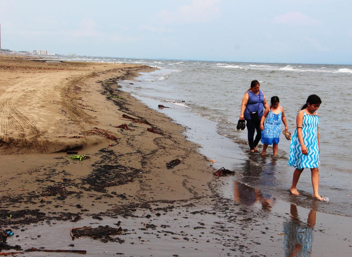 No hay atención adecuada”; Ecokaans advierte bandera roja por contaminación en playas de Coatzacoalcos