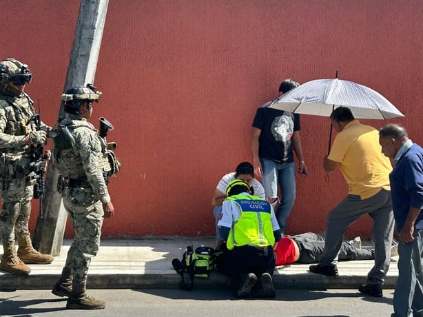 Joven ciclista se accidenta en Orizaba; convulsiona y es hospitalizado