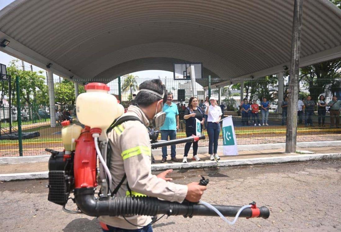 Reforzamos las jornadas de fumigación para prevenir el mosco transmisor del dengue: Paty Lobeira