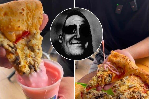 ¿En Xalapa comen pizza con yogurt? La polémica estalla en redes sociales (+Video)