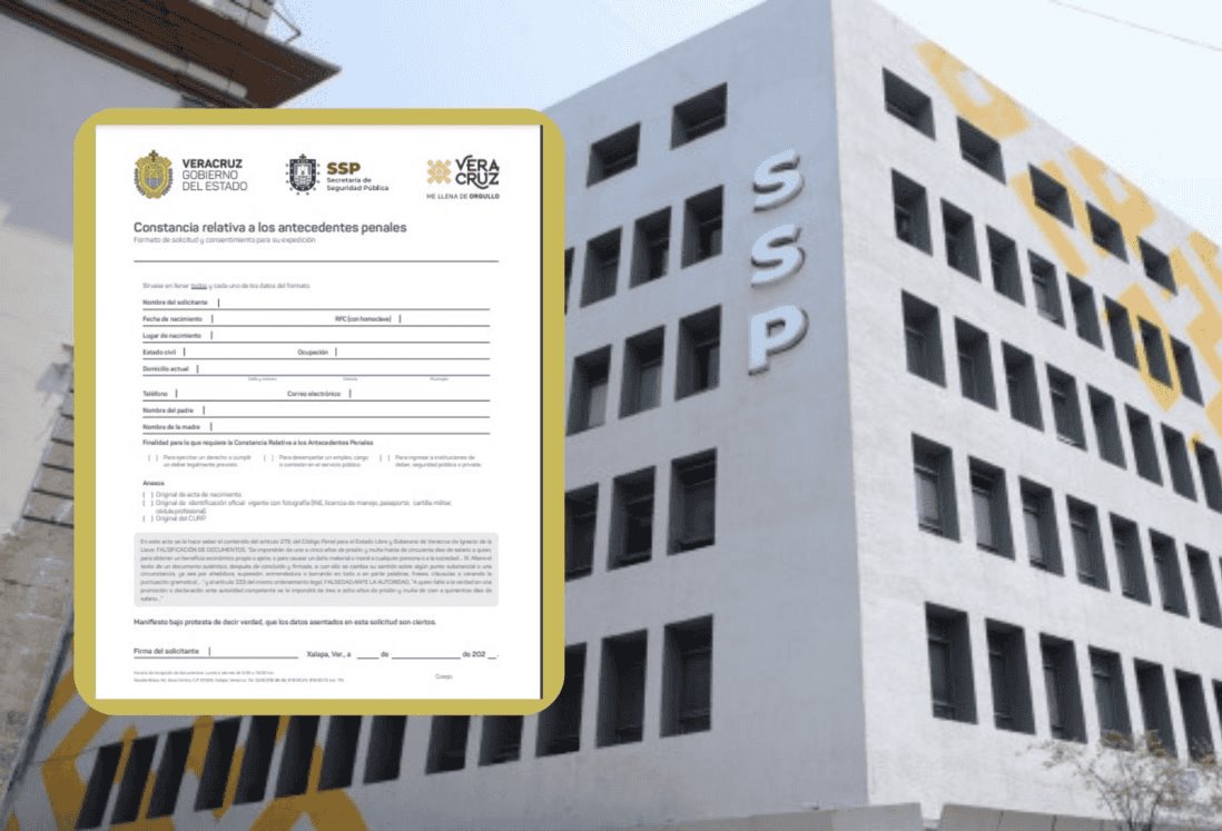 Dónde conseguir una Carta de Antecedentes no Penales en Veracruz | Requisitos