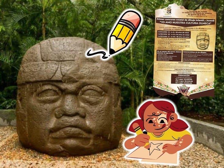 ¿Eres joven y te gusta dibujar? ¡Participa en este concurso de dibujo sobre la Cultura Olmeca!