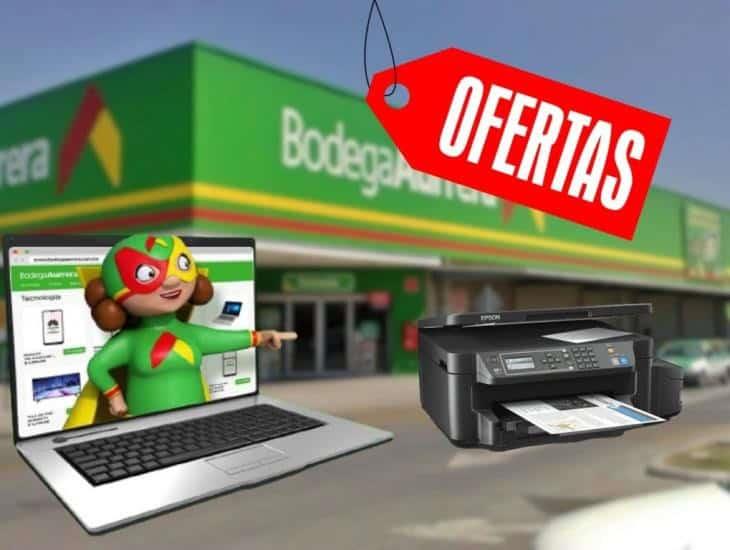 Estas son las mejores ofertas en laptops e impresoras para el regreso a clases en Bodega Aurrerá