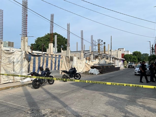Obrero fallece tras recibir descarga eléctrica en una obra de construcción en Veracruz
