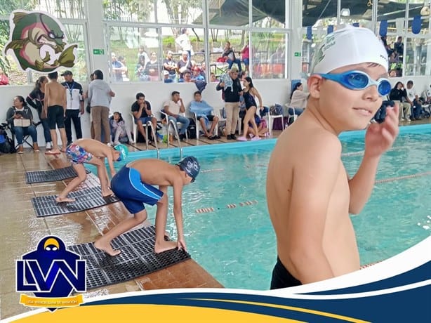 Éxito la Copa Ponte Trucha de natación en Xalapa