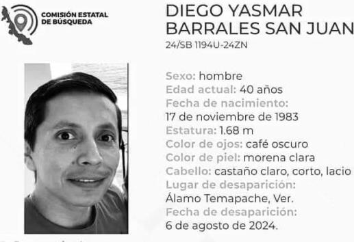 Hallan sin vida a maestro de telesecundaria reportado como desaparecido en Álamo