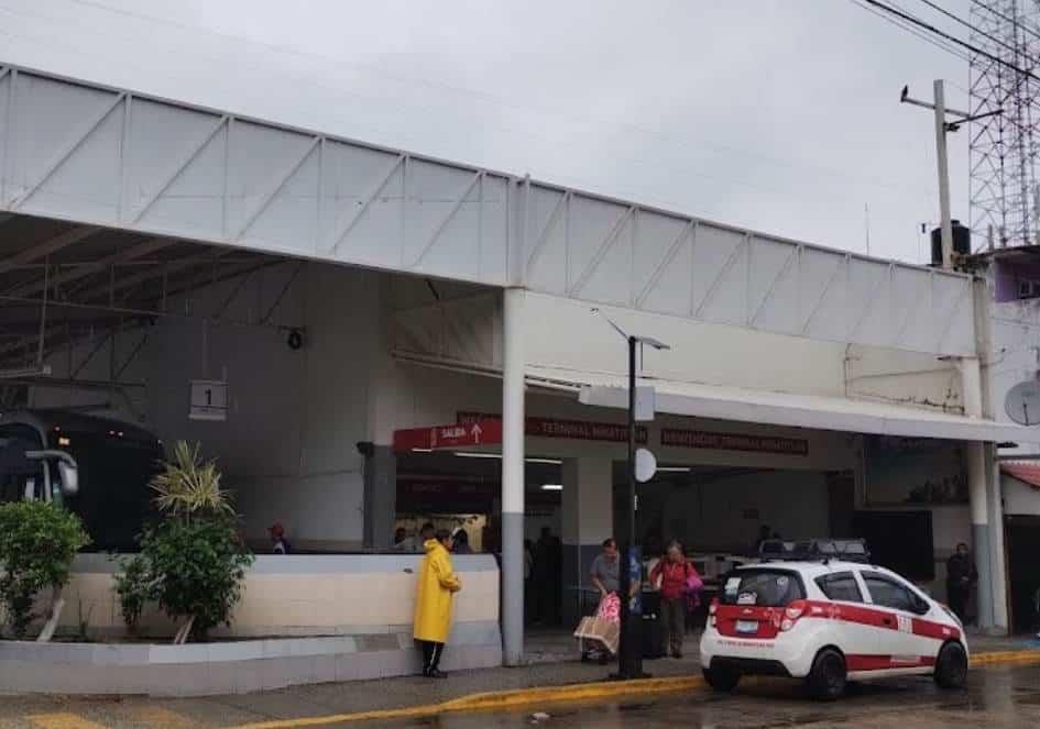 Así era la central camionera de Minatitlán en los años 60