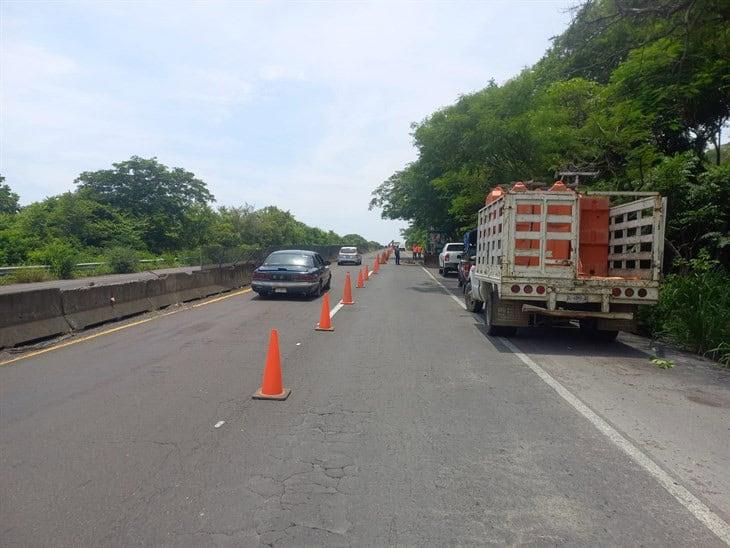 Inicia la rehabilitación de la Carretera Federal 180, en el tramo La Mancha-Cardel