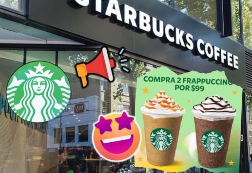 Increíble promoción de Starbucks: dos Frappuccinos a 99 pesos; ¿a qué hora inicia?