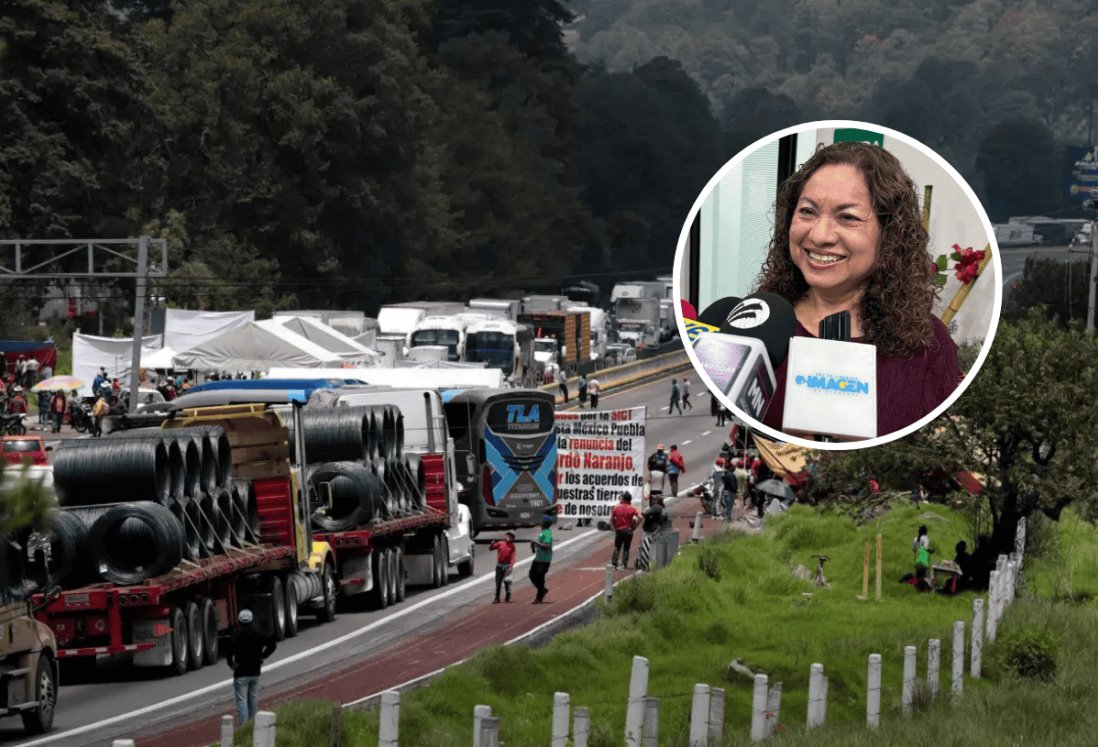 Transportistas reportan pérdidas millonarias tras bloqueo en la México – Puebla; no han podido llegar a Veracruz