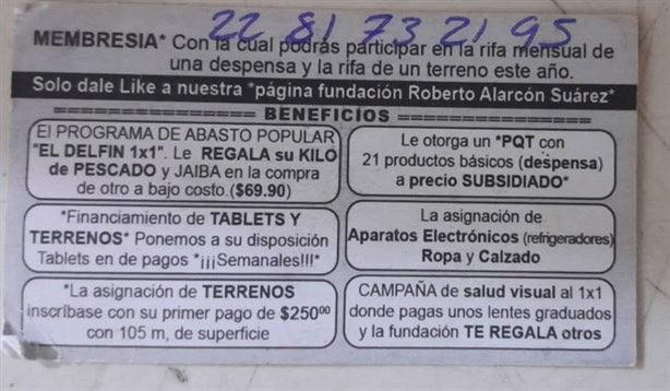 Alertan por estafa en Zongolica con supuesta fundación alimentaria