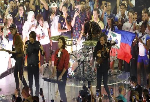 Phoenix inicia la fiesta musical en la Ceremonia de Clausura de los Juegos Olímpicos 2024