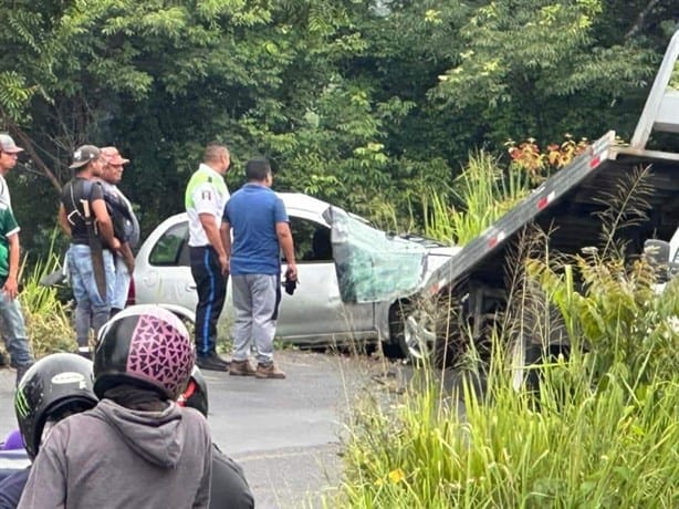 Maneja con cuidado; reportan dos accidentes en carretera Xalapa-Tlaltetela