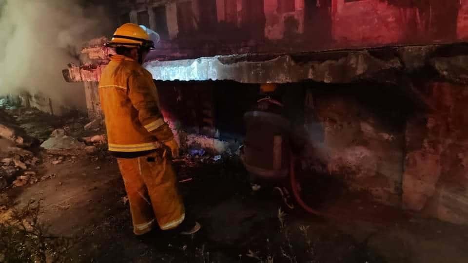 Alarma incendio en la zona de tolerancia de Coatzacoalcos