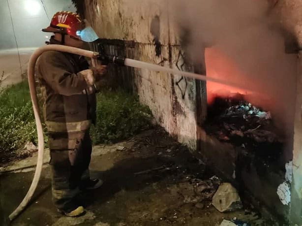 Alarma incendio en la zona de tolerancia de Coatzacoalcos