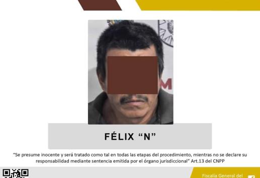 Realizan declaración preparatoria de Félix N por homicidio doloso