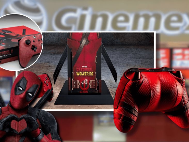 Consola de Xbox de Deadpool & Wolverine en Cinemex ¡te decimos como puedes ganarla!