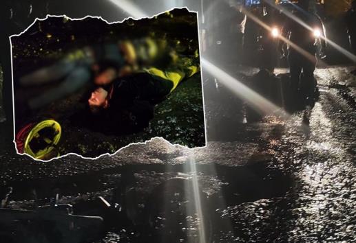 Enormes baches generan fatal accidente en la carretera La Luz-Aquiles Córdoba Morán