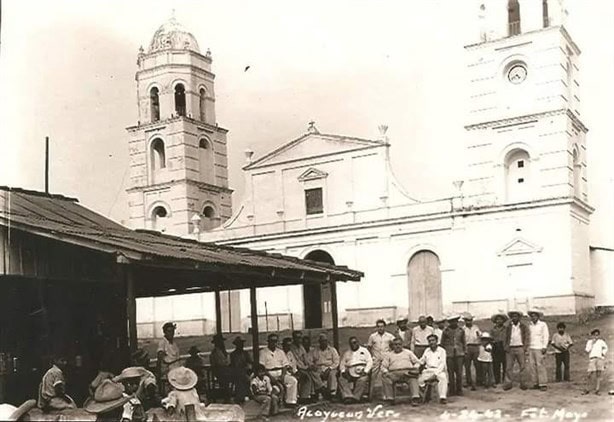 Así lucía la parroquia San Martín Obispo de Acayucan hace casi 150 años