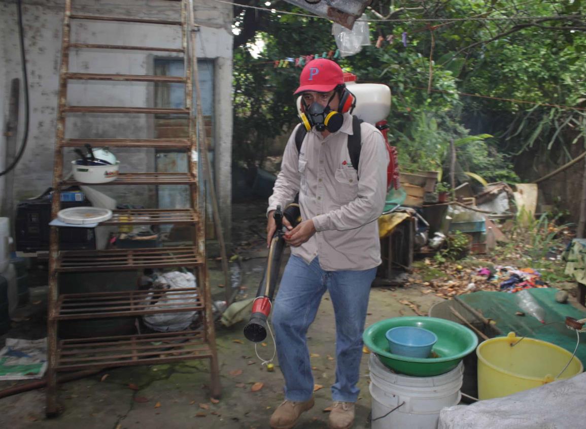 Refuerzan medidas preventivas en Las Choapas por aumento en casos positivos de dengue