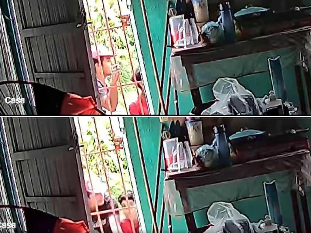 Captan a 2 jóvenes robando en casa de Coatzacoalcos | VIDEO