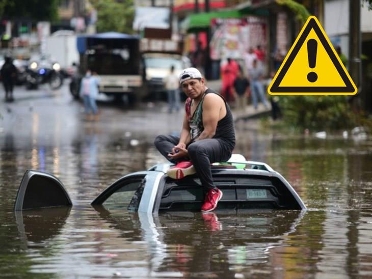 Estas son las colonias de Xalapa más propensas a inundarse