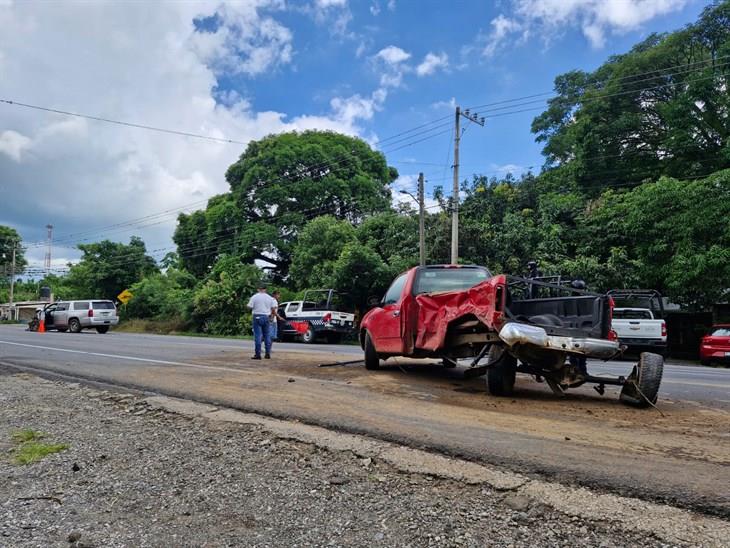 Fuerte choque en la Carretera Córdoba-La Tinaja deja seis personas con lesiones menores