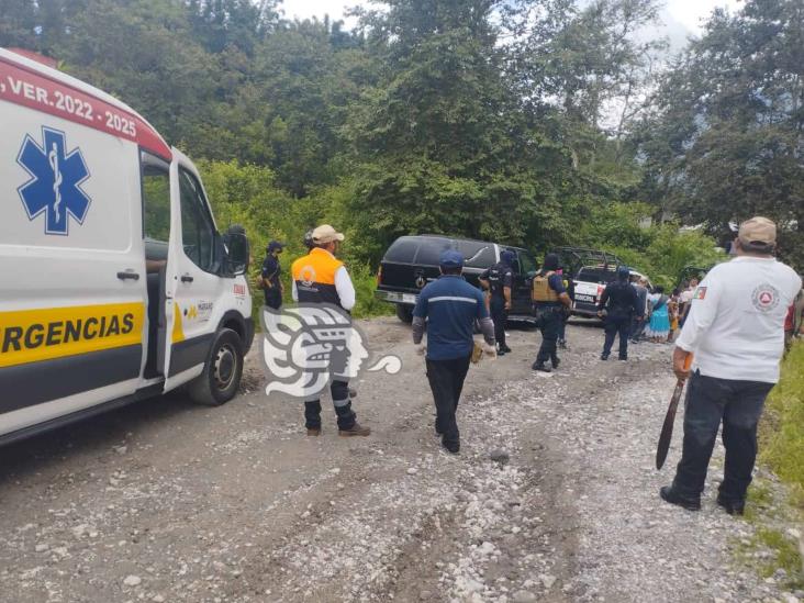 En Mariano Escobedo, hombre resbala y pierde la vida al fondo de un barranco